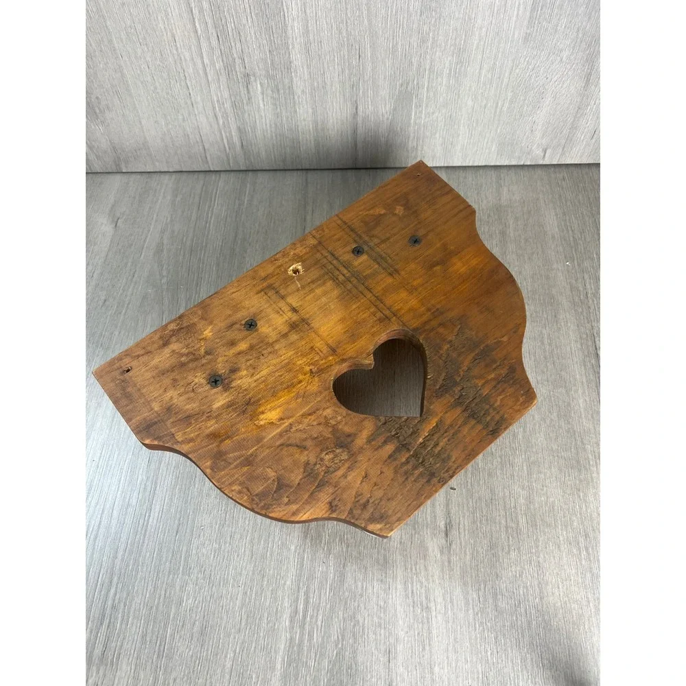 Handmade vintage wooden
